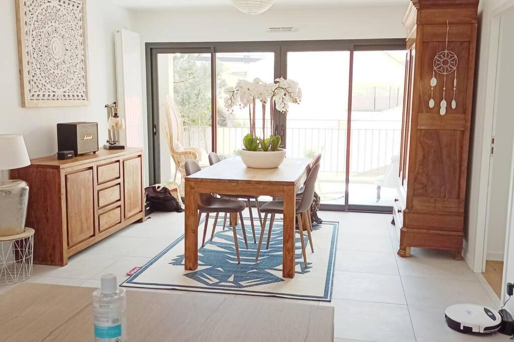 라카노오세앙 Loft Standing 100 M2 A 200 Metres De La Plage 아파트 외부 사진