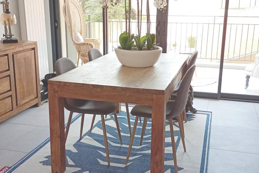 라카노오세앙 Loft Standing 100 M2 A 200 Metres De La Plage 아파트 외부 사진
