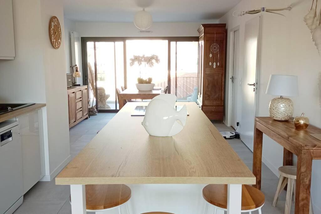 라카노오세앙 Loft Standing 100 M2 A 200 Metres De La Plage 아파트 외부 사진